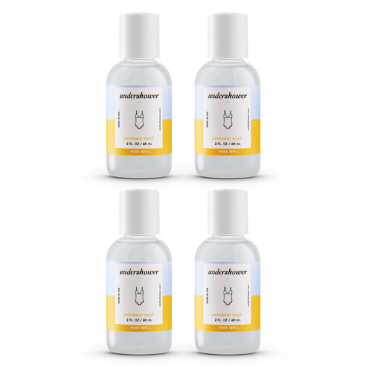 Swimwear Detergent Bundle. Travel Size. 2 fl oz each. Pack of 4
