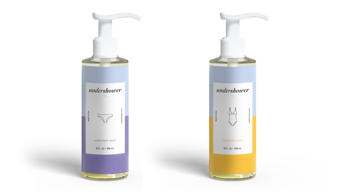 Underwear & Swimwear Detergent Bundle. 8 fl oz each. Pack of 2.