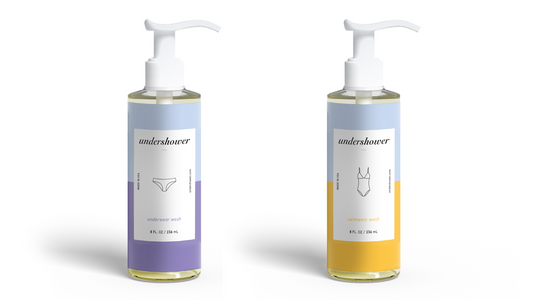 Underwear & Swimwear Detergent Bundle. 8 fl oz each. Pack of 2.