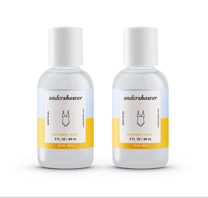 Swimwear Detergent Bundle. Travel Size. 2 fl oz each. Pack of 2
