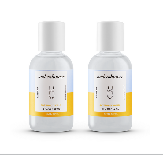 Swimwear Detergent Bundle. Travel Size. 2 fl oz each. Pack of 2